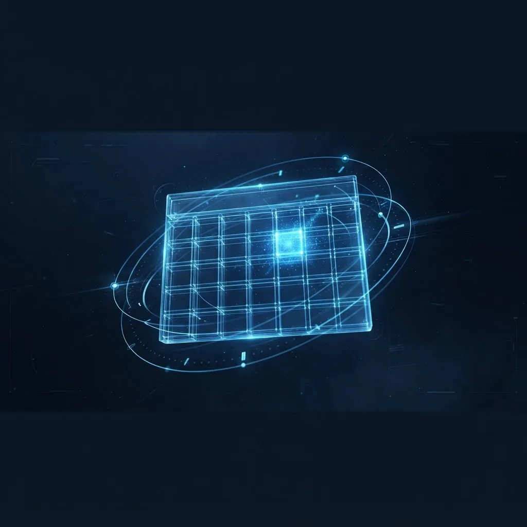 Illustrative graphic of a glowing appointment calendar